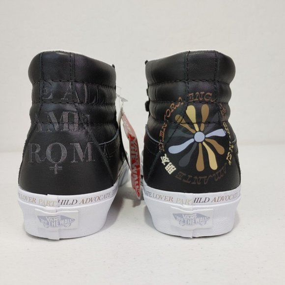 Vans SK8 Hi "Divine Energy" Classic Skate Leather Shoes Women's Size 6 - Picture 7 of 16